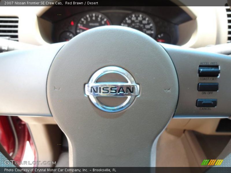 Red Brawn / Desert 2007 Nissan Frontier SE Crew Cab