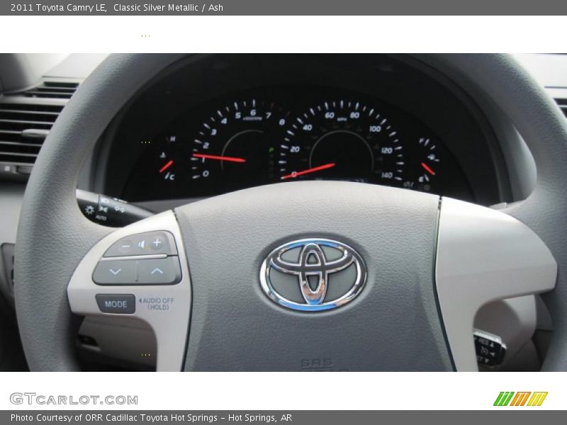 Classic Silver Metallic / Ash 2011 Toyota Camry LE