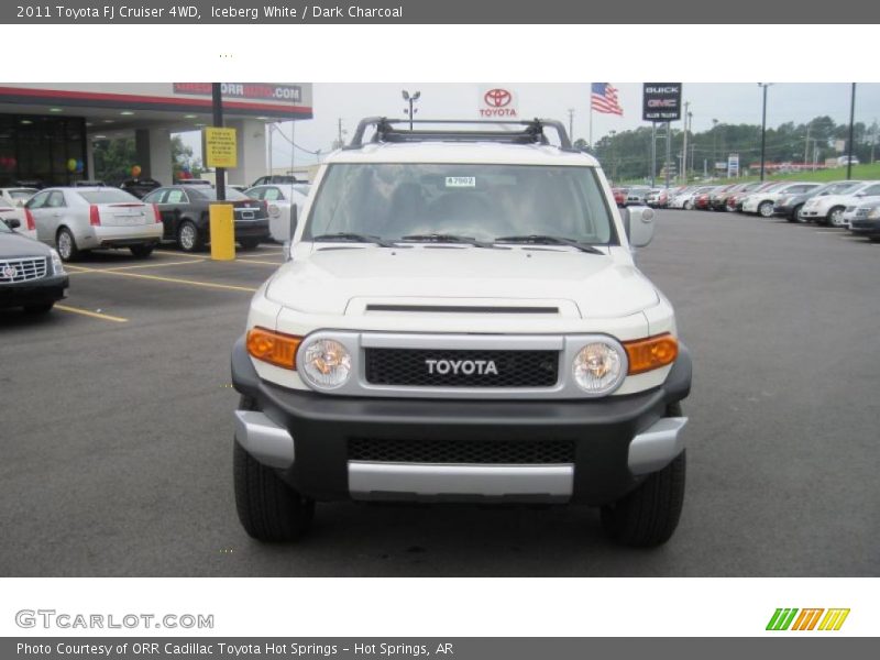 Iceberg White / Dark Charcoal 2011 Toyota FJ Cruiser 4WD