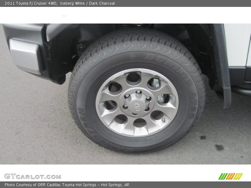 Iceberg White / Dark Charcoal 2011 Toyota FJ Cruiser 4WD