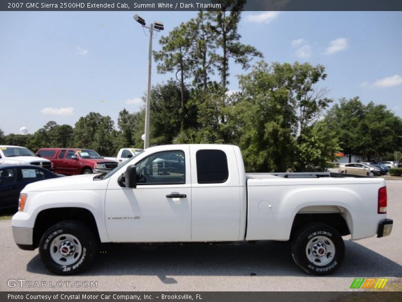  2007 Sierra 2500HD Extended Cab Summit White