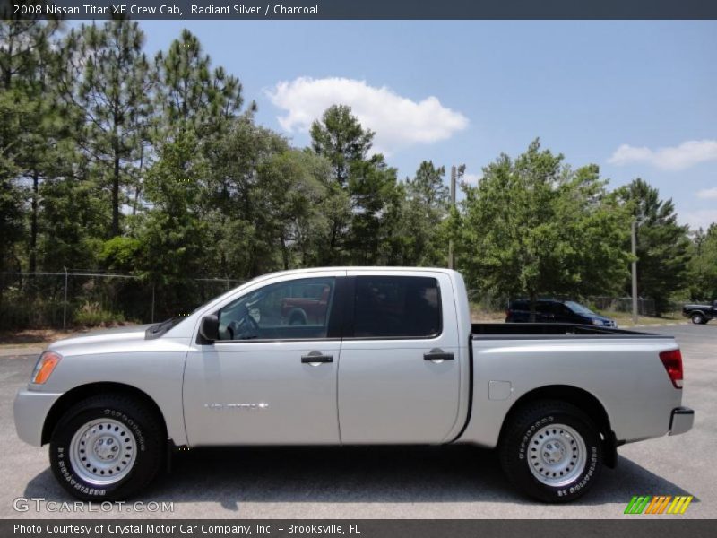 2008 Titan XE Crew Cab Radiant Silver