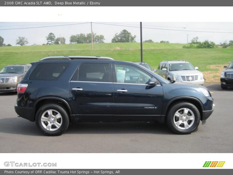 Deep Blue Metallic / Ebony 2008 GMC Acadia SLT AWD