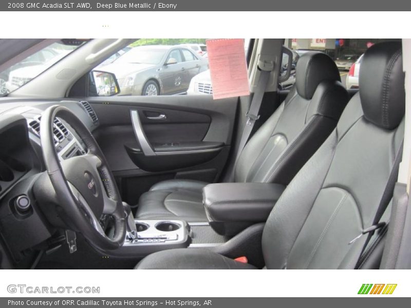 Deep Blue Metallic / Ebony 2008 GMC Acadia SLT AWD