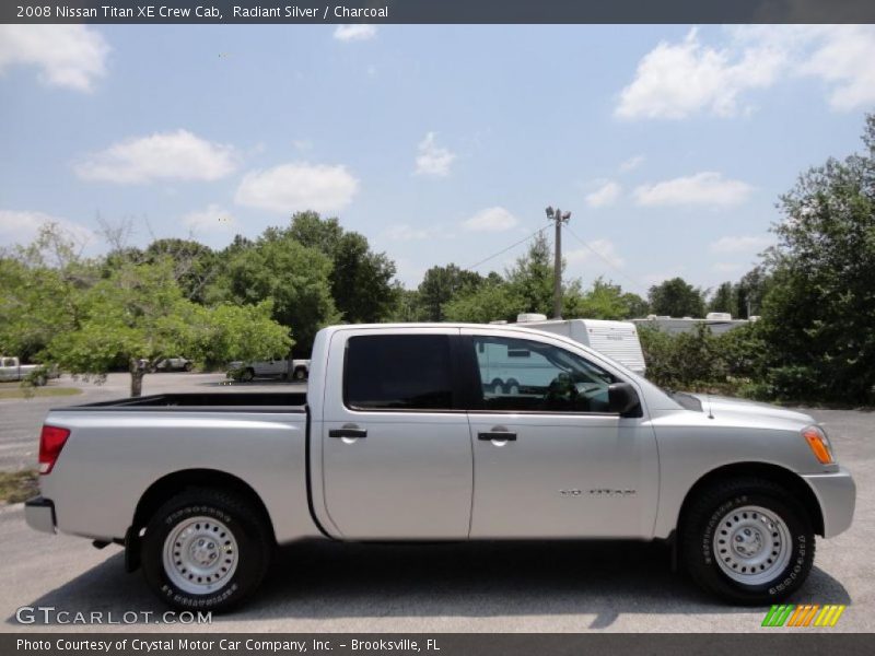  2008 Titan XE Crew Cab Radiant Silver