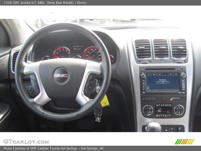 Deep Blue Metallic / Ebony 2008 GMC Acadia SLT AWD