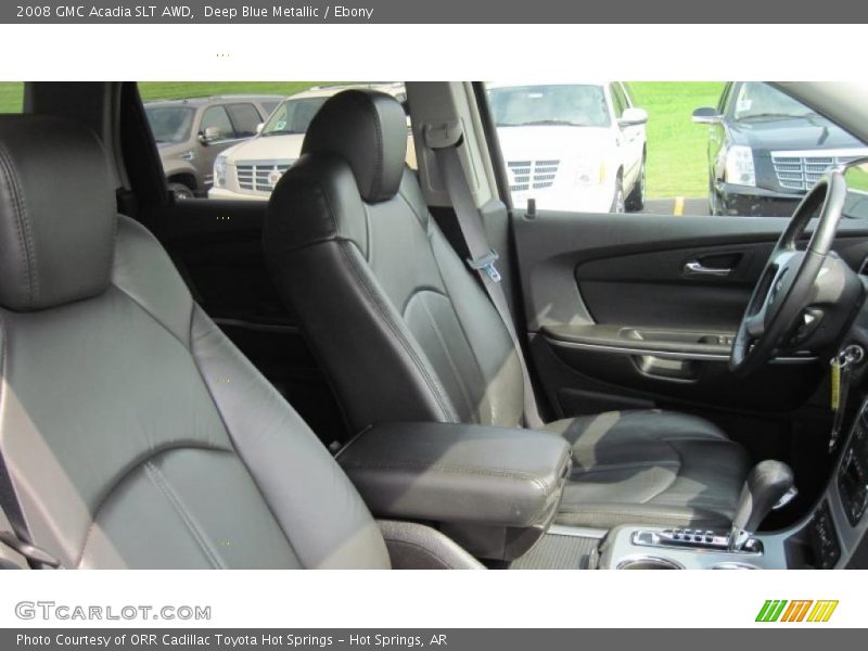 Deep Blue Metallic / Ebony 2008 GMC Acadia SLT AWD
