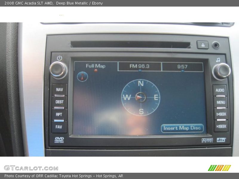 Deep Blue Metallic / Ebony 2008 GMC Acadia SLT AWD