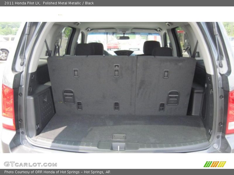 Polished Metal Metallic / Black 2011 Honda Pilot LX
