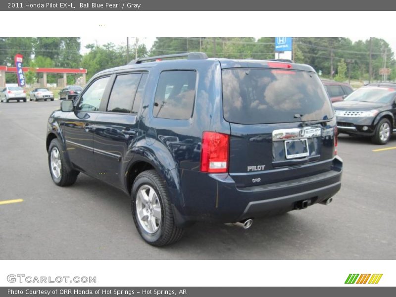Bali Blue Pearl / Gray 2011 Honda Pilot EX-L