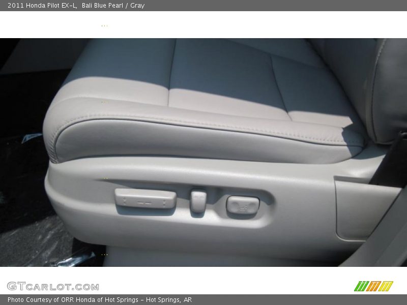 Bali Blue Pearl / Gray 2011 Honda Pilot EX-L