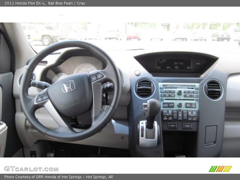 Bali Blue Pearl / Gray 2011 Honda Pilot EX-L