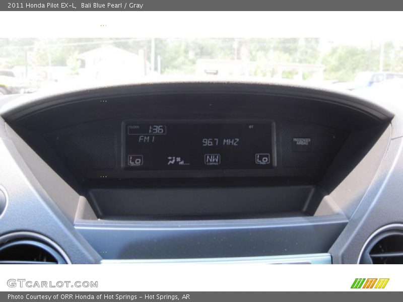 Bali Blue Pearl / Gray 2011 Honda Pilot EX-L