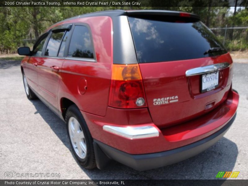 Inferno Red Crystal Pearl / Dark Slate Gray 2006 Chrysler Pacifica Touring