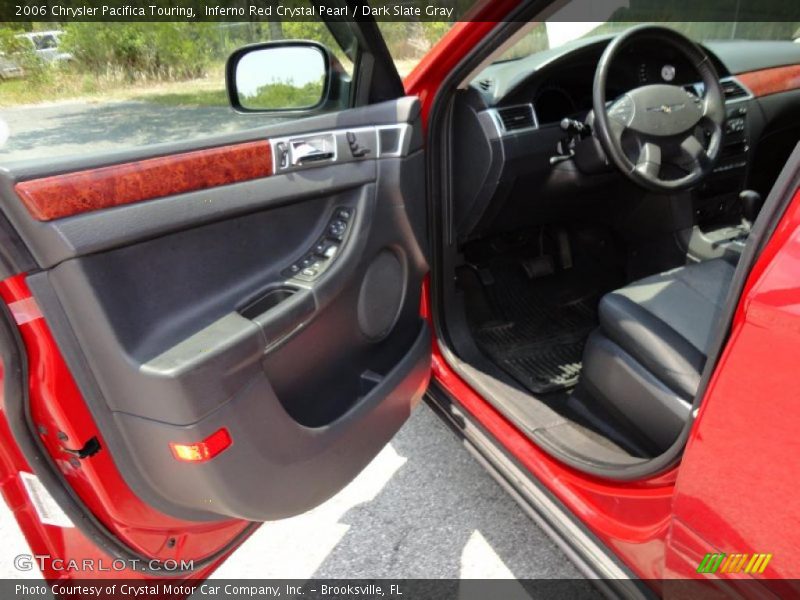 Inferno Red Crystal Pearl / Dark Slate Gray 2006 Chrysler Pacifica Touring