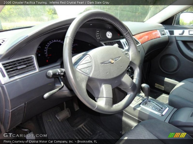 Inferno Red Crystal Pearl / Dark Slate Gray 2006 Chrysler Pacifica Touring