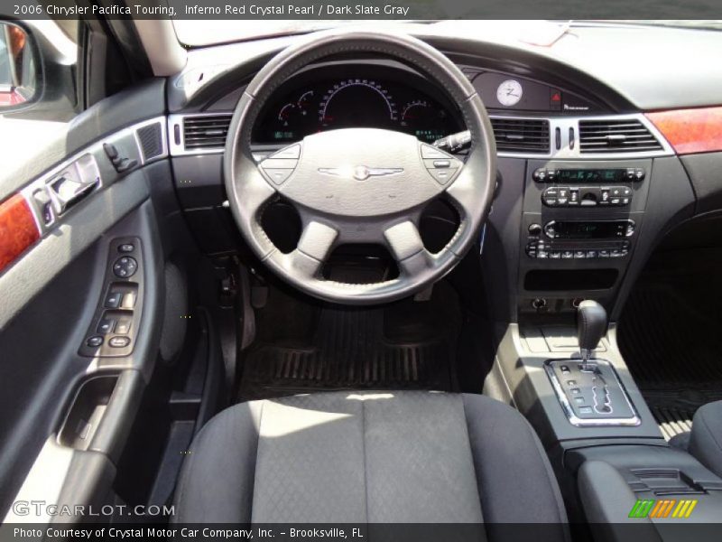 Inferno Red Crystal Pearl / Dark Slate Gray 2006 Chrysler Pacifica Touring