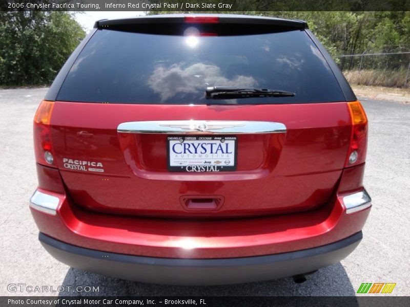 Inferno Red Crystal Pearl / Dark Slate Gray 2006 Chrysler Pacifica Touring