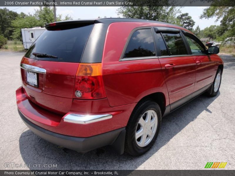 Inferno Red Crystal Pearl / Dark Slate Gray 2006 Chrysler Pacifica Touring