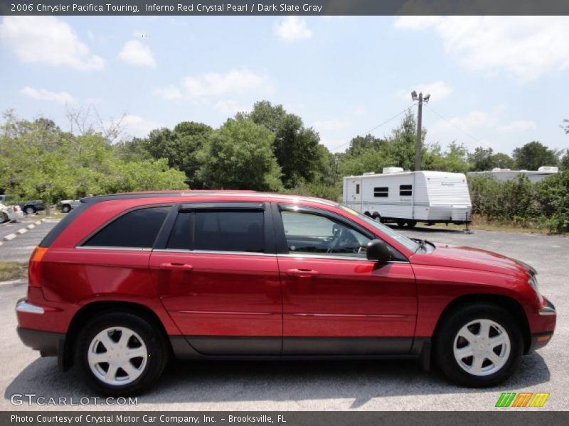 Inferno Red Crystal Pearl / Dark Slate Gray 2006 Chrysler Pacifica Touring
