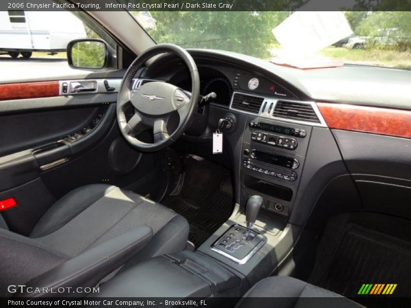 Inferno Red Crystal Pearl / Dark Slate Gray 2006 Chrysler Pacifica Touring