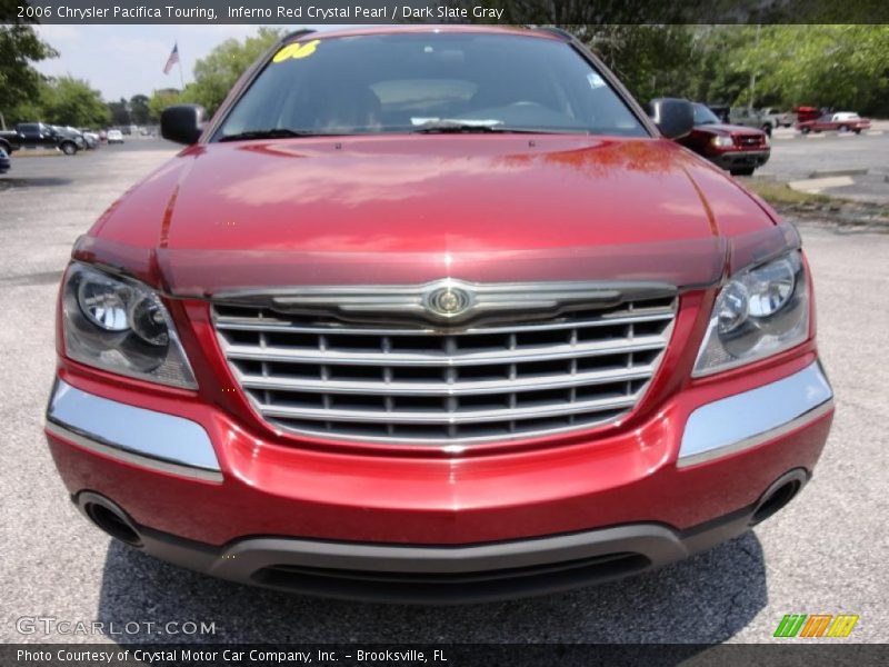 Inferno Red Crystal Pearl / Dark Slate Gray 2006 Chrysler Pacifica Touring