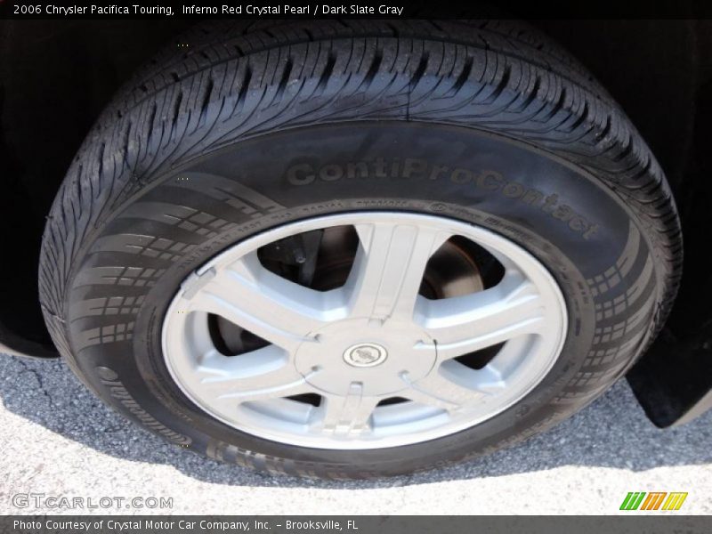 Inferno Red Crystal Pearl / Dark Slate Gray 2006 Chrysler Pacifica Touring