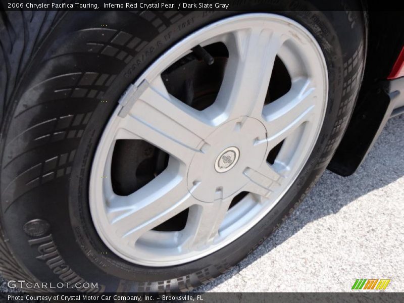 Inferno Red Crystal Pearl / Dark Slate Gray 2006 Chrysler Pacifica Touring