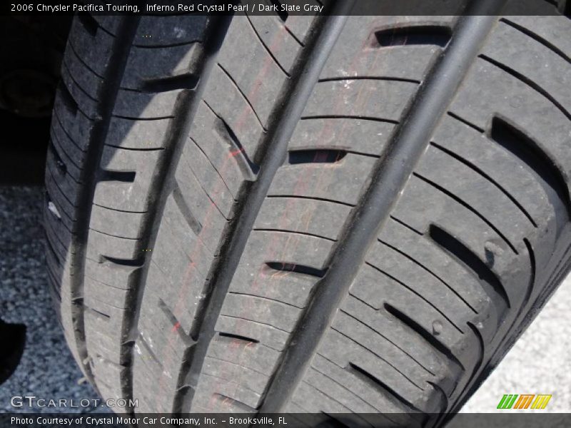 Inferno Red Crystal Pearl / Dark Slate Gray 2006 Chrysler Pacifica Touring