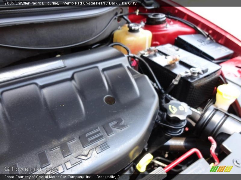 Inferno Red Crystal Pearl / Dark Slate Gray 2006 Chrysler Pacifica Touring