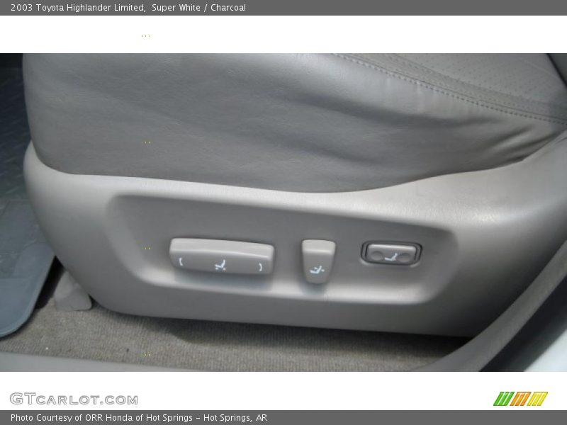 Controls of 2003 Highlander Limited