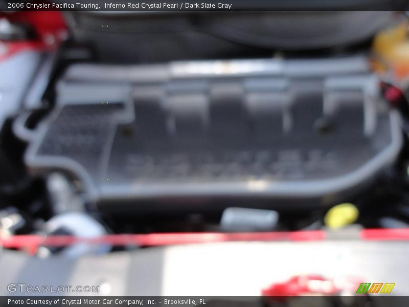 Inferno Red Crystal Pearl / Dark Slate Gray 2006 Chrysler Pacifica Touring
