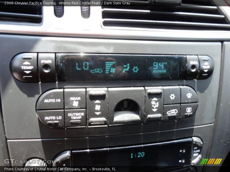 Inferno Red Crystal Pearl / Dark Slate Gray 2006 Chrysler Pacifica Touring