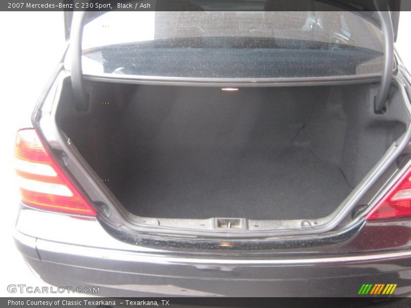 Black / Ash 2007 Mercedes-Benz C 230 Sport