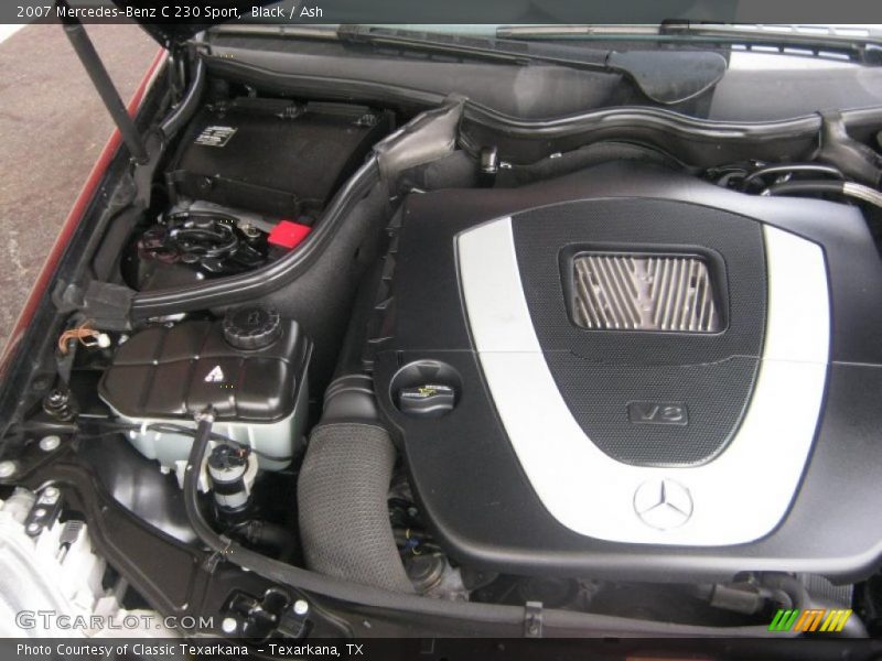 Black / Ash 2007 Mercedes-Benz C 230 Sport