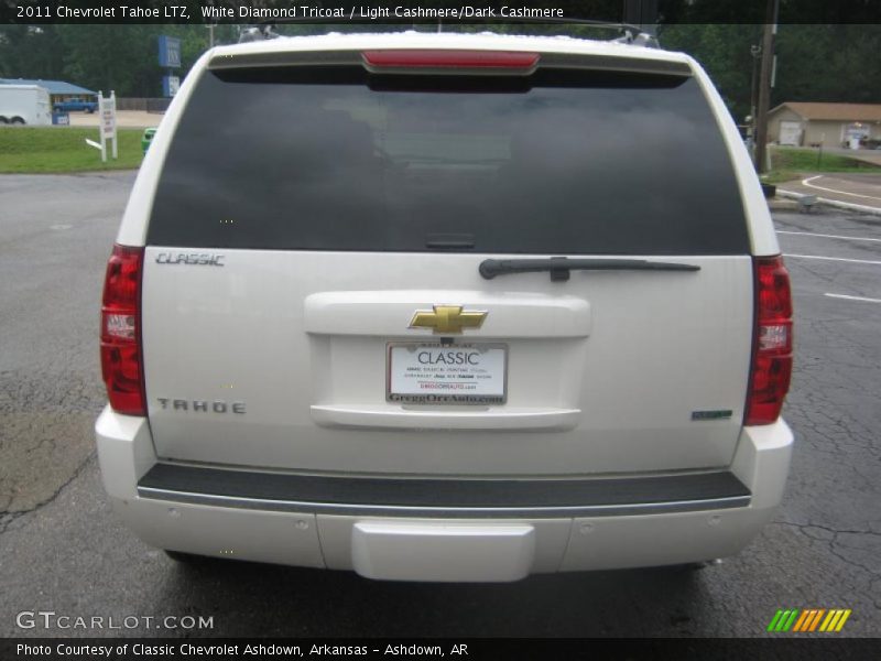 White Diamond Tricoat / Light Cashmere/Dark Cashmere 2011 Chevrolet Tahoe LTZ
