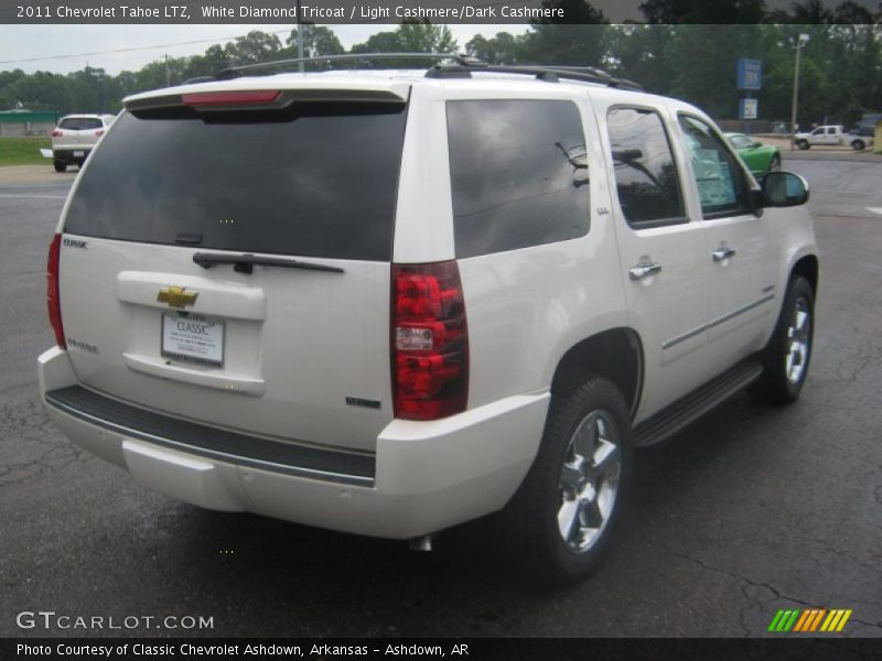 White Diamond Tricoat / Light Cashmere/Dark Cashmere 2011 Chevrolet Tahoe LTZ