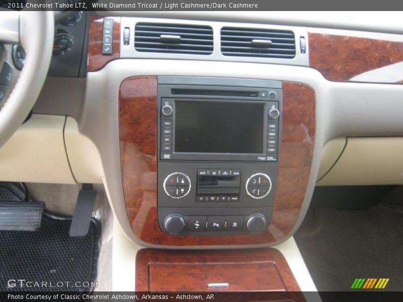 White Diamond Tricoat / Light Cashmere/Dark Cashmere 2011 Chevrolet Tahoe LTZ