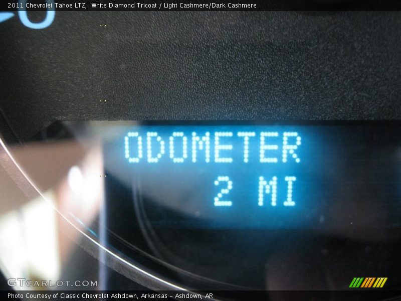 White Diamond Tricoat / Light Cashmere/Dark Cashmere 2011 Chevrolet Tahoe LTZ