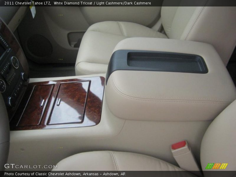 White Diamond Tricoat / Light Cashmere/Dark Cashmere 2011 Chevrolet Tahoe LTZ