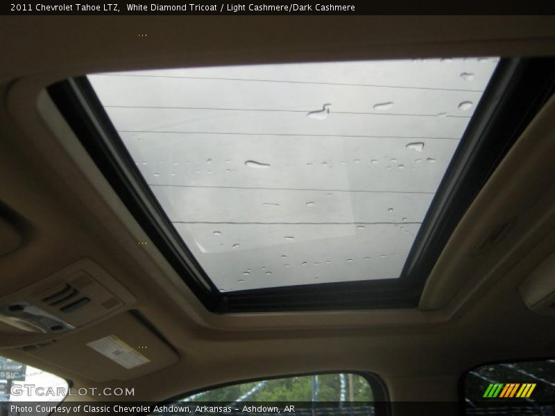 White Diamond Tricoat / Light Cashmere/Dark Cashmere 2011 Chevrolet Tahoe LTZ