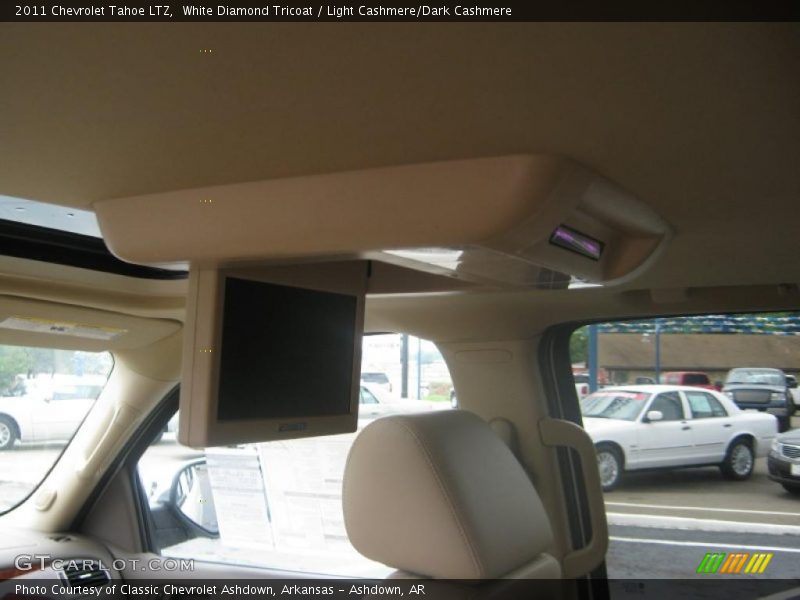 White Diamond Tricoat / Light Cashmere/Dark Cashmere 2011 Chevrolet Tahoe LTZ
