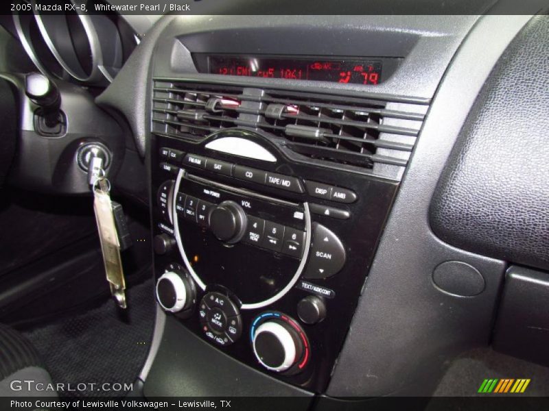 Whitewater Pearl / Black 2005 Mazda RX-8