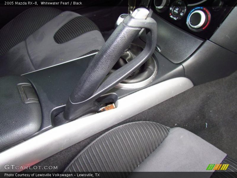 Whitewater Pearl / Black 2005 Mazda RX-8