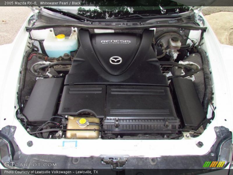 Whitewater Pearl / Black 2005 Mazda RX-8