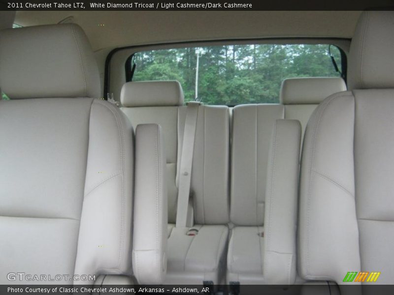 White Diamond Tricoat / Light Cashmere/Dark Cashmere 2011 Chevrolet Tahoe LTZ
