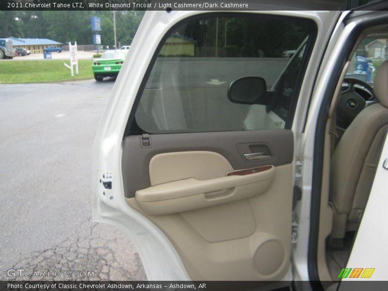 White Diamond Tricoat / Light Cashmere/Dark Cashmere 2011 Chevrolet Tahoe LTZ