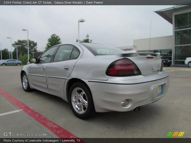 Galaxy Silver Metallic / Dark Pewter 2004 Pontiac Grand Am GT Sedan