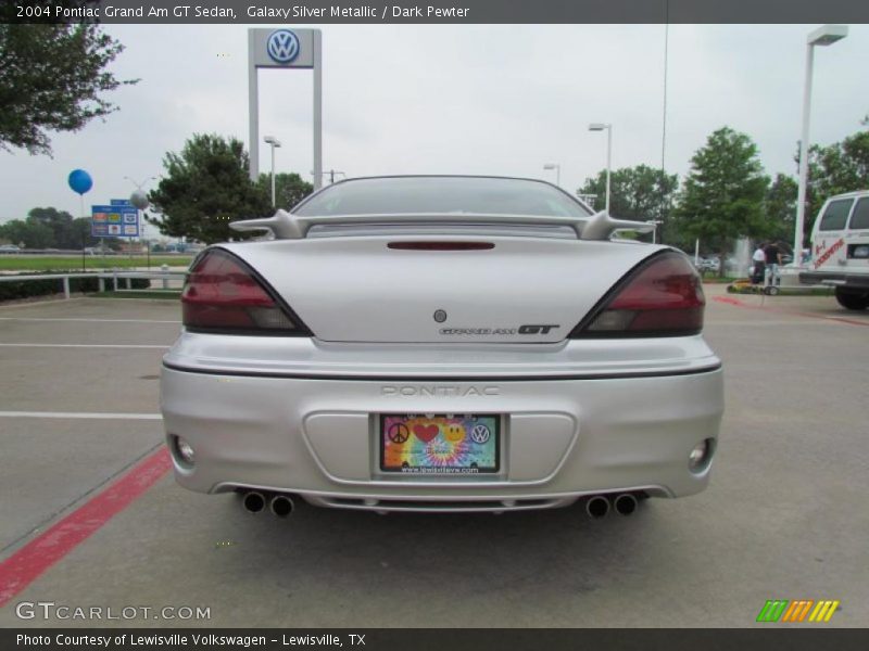 Galaxy Silver Metallic / Dark Pewter 2004 Pontiac Grand Am GT Sedan