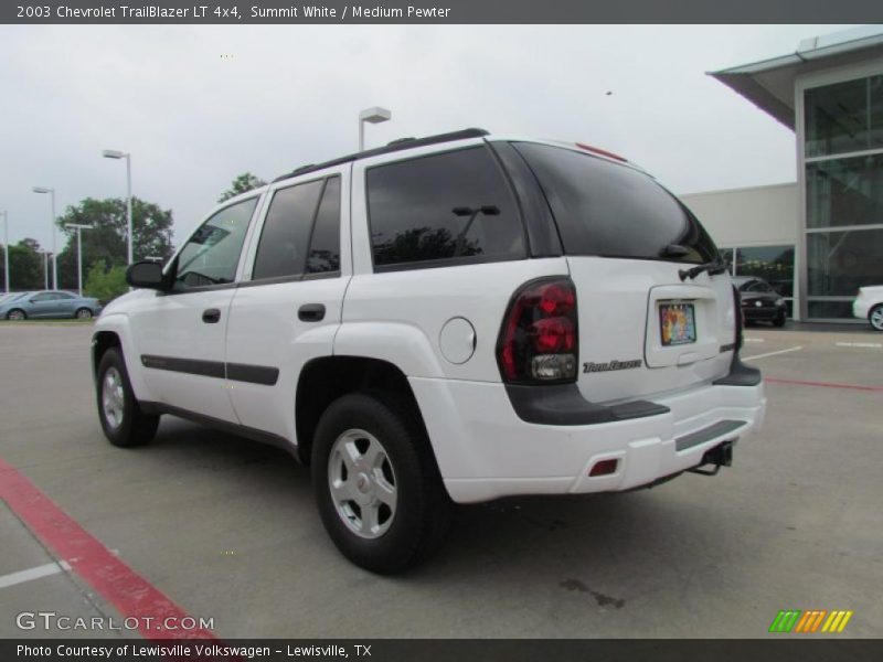 Summit White / Medium Pewter 2003 Chevrolet TrailBlazer LT 4x4